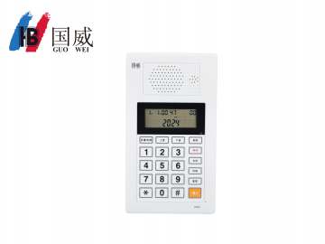 國威GW90潔凈電話機(jī)嵌入式防水防塵防菌電