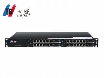 國威HB100-96FXS，IAD綜合接入網關語音電話分機網關分機匯聚轉換器