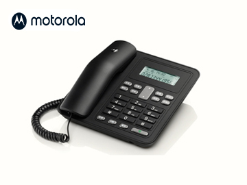 摩托羅拉CT320C電話機,來電顯示電話,免電池座機電話,辦公電話機